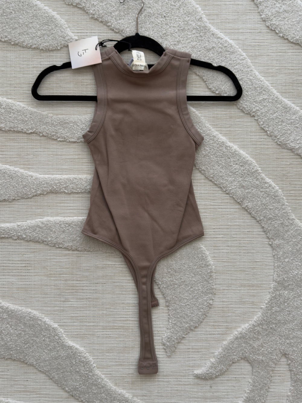 Happily Grey Brown Thong Bodysuit